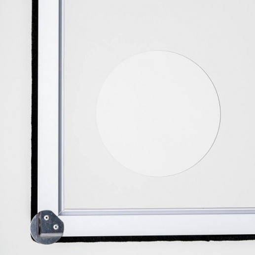Klimafenster für Kunststoffrahmen Weiß RAL 9016 | Links